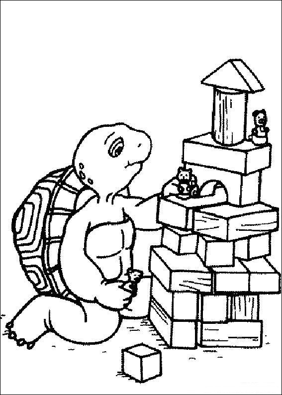 Franklin kolorowanki